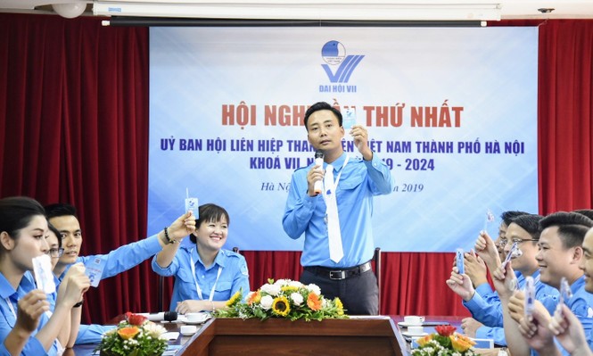 Anh Nguyễn Đức Tiến là tân Chủ tịch Hội LHTN TP Hà Nội - ảnh 2