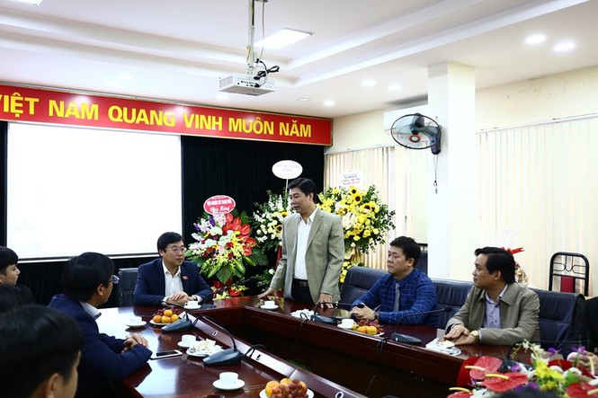 Anh Lê Quốc Phong chúc mừng tập thể Học viện Thanh thiếu niên Việt Nam - ảnh 1