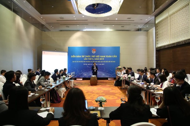 Trí thức trẻ chung tay ứng phó hiệu quả với biến đổi khí hậu - ảnh 2