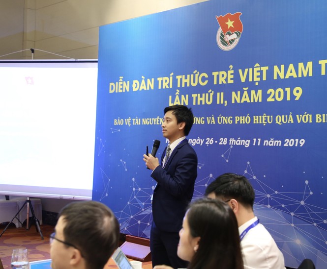 Trí thức trẻ chung tay ứng phó hiệu quả với biến đổi khí hậu - ảnh 1