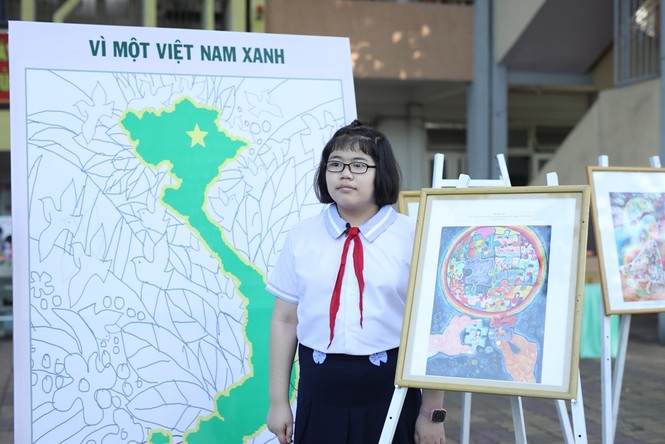 'Mảnh ghép cuối cùng' đạt giải đặc biệt cuộc thi 'Vì một Việt Nam xanh' - ảnh 4