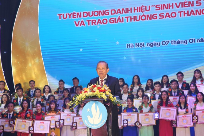 Tuyên dương 198 cá nhân và 24 tập thể ‘Sinh viên 5 tốt’ cấp T.Ư - ảnh 2