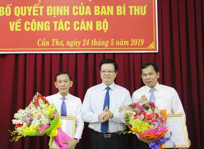 Những nhân sự mới được Bộ Chính trị, Ban Bí thư điều động, luân chuyển - ảnh 1