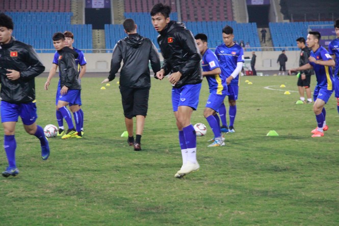 Hình ảnh tuyển Việt Nam trước cuộc so tài với Triều Tiên - ảnh 7