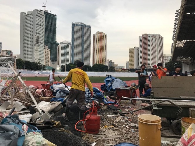 SEA Games cận kề, chủ nhà Philippines hối hả chạy đua tiến độ - ảnh 9