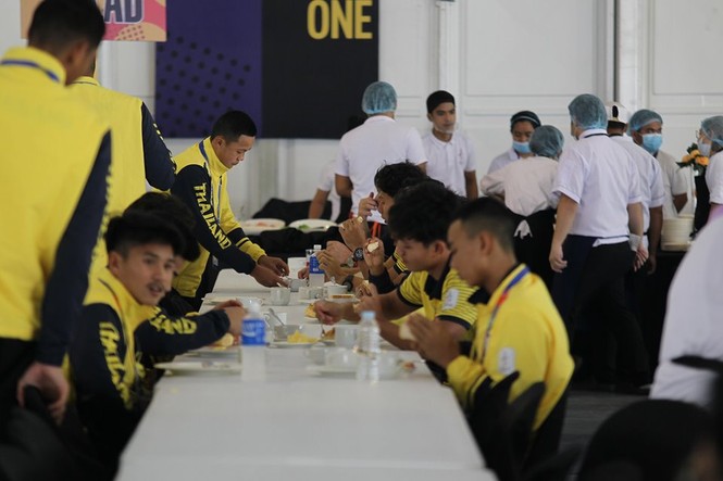 Tận thấy 'nơi ăn, chốn ở' của VĐV Việt Nam ở SEA Games - ảnh 2