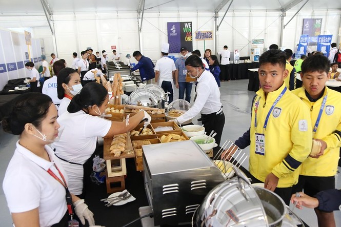 Tận thấy 'nơi ăn, chốn ở' của VĐV Việt Nam ở SEA Games - ảnh 3
