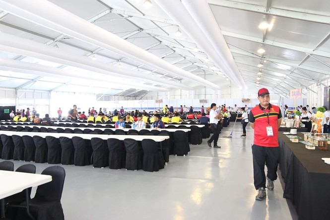 Tận thấy 'nơi ăn, chốn ở' của VĐV Việt Nam ở SEA Games - ảnh 4