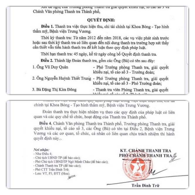 Hàng loạt bác sĩ 'chia tiền' sau phẫu thuật thẩm mỹ tại Bệnh viện Trưng Vương - ảnh 1