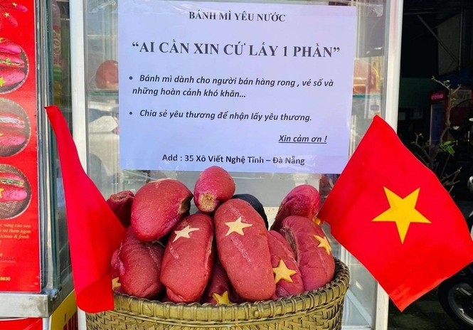 Bánh mì yêu nước ấm lòng người khó khăn - ảnh 5