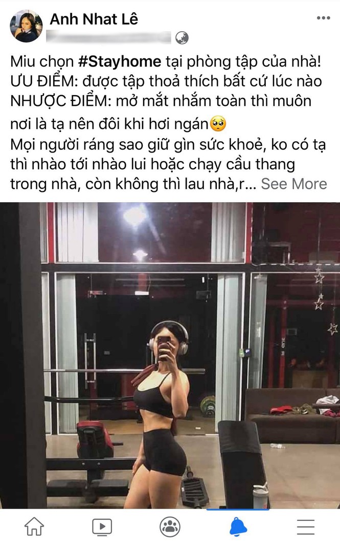 Sao Việt mùa cách ly: Hà Hồ “cosplay” Kim Lý, Trấn Thành khoe giọng, Miu Lê khoe phòng tập - ảnh 3