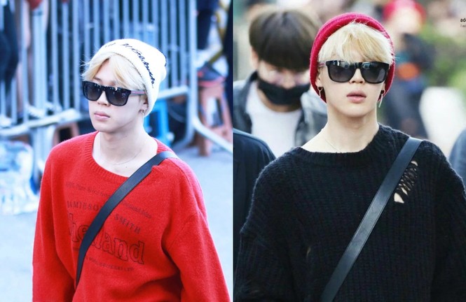 Các kiểu mắt kính của Jimin BTS: Hiếm sao nào có khuôn mặt hợp với các loại kính như Jimin - ảnh 5