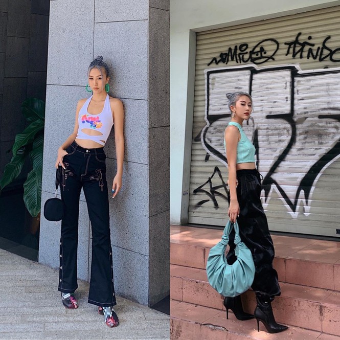 Thời trang sao Việt tuần qua: Crop-top vs đồ jeans - team mát mẻ vs team chống nắng? - ảnh 3