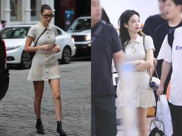 Jennie và siêu mẫu Bella Hadid “đụng hàng” đến 8 lần, thật khó nói ai mặc đẹp hơn ai! - ảnh 3