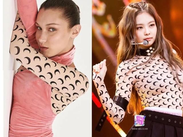Jennie và siêu mẫu Bella Hadid “đụng hàng” đến 8 lần, thật khó nói ai mặc đẹp hơn ai! - ảnh 2