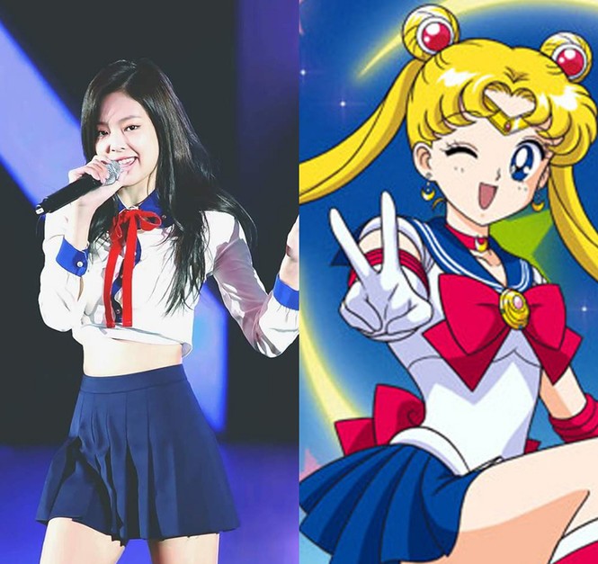 Những lần diện trang phục Thủy Thủ Mặt Trăng xinh xuất sắc của các idol nữ - ảnh 1