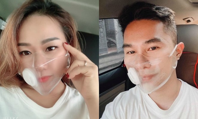 Khẩu trang hot trở lại vì COVID-19, có cả khẩu trang nhựa trong suốt rất thời trang - ảnh 1
