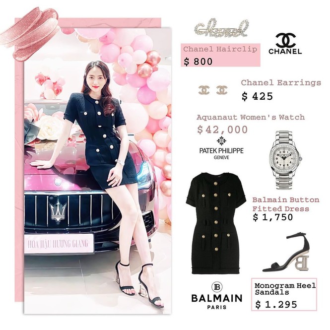 Bóc giá loạt trang phục của Hương Giang, xa xỉ thế này idol Hàn nhìn khéo cũng phải sốc - ảnh 1