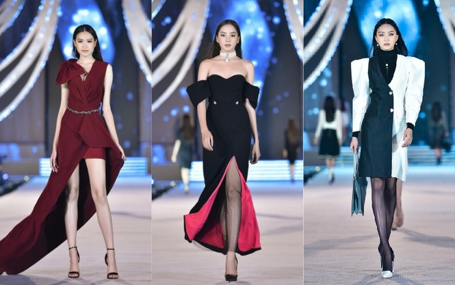 Hoa hậu Lương Thùy Linh “kết sổ” đêm thi Người đẹp Thời trang với màn catwalk cực đỉnh - ảnh 2