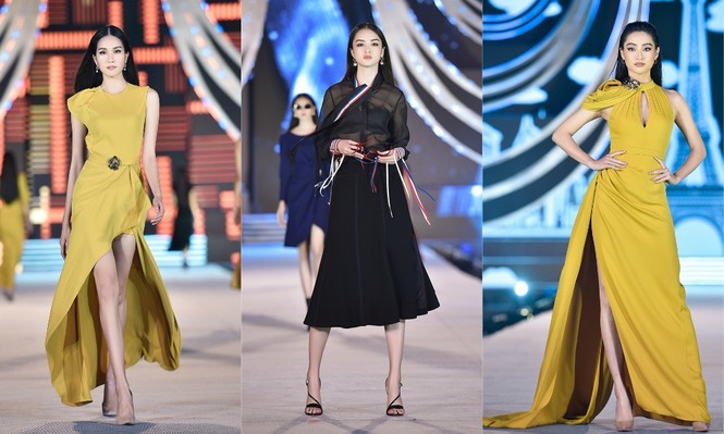 Hoa hậu Lương Thùy Linh “kết sổ” đêm thi Người đẹp Thời trang với màn catwalk cực đỉnh - ảnh 4