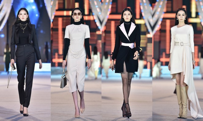 Hoa hậu Lương Thùy Linh “kết sổ” đêm thi Người đẹp Thời trang với màn catwalk cực đỉnh - ảnh 3