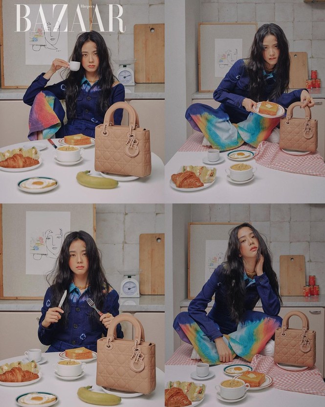 Jisoo BLACKPINK “đầu bù tóc rối” trên Harper’s Bazaar Hàn nhưng vẫn không giấu được visual “hoa hậu” - ảnh 3