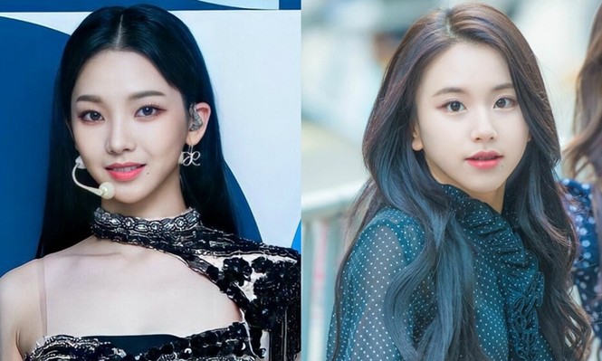 Netizen Hàn phát hiện tỉ lệ khuôn mặt Karina (aespa) giống Chaeyoung (TWICE) đến giật mình - ảnh 1