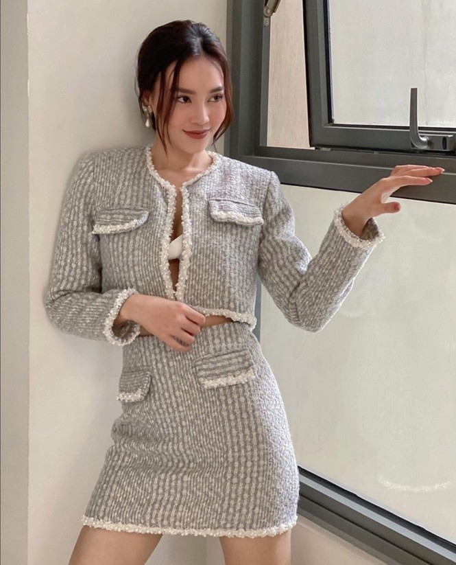 Mỹ nhân Việt đọ sắc với trang phục dạ: Lan Ngọc, Ngọc Trinh, DJ Mie, ai mix đồ cao tay hơn - ảnh 3