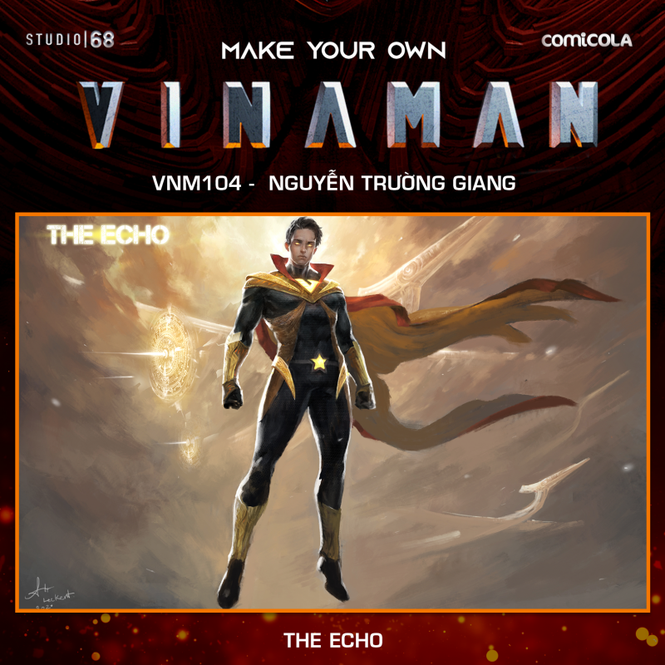 Top 25 thiết kế trang phục siêu anh hùng VINAMAN, thế này gia nhập Avengers cũng được nhỉ - ảnh 2