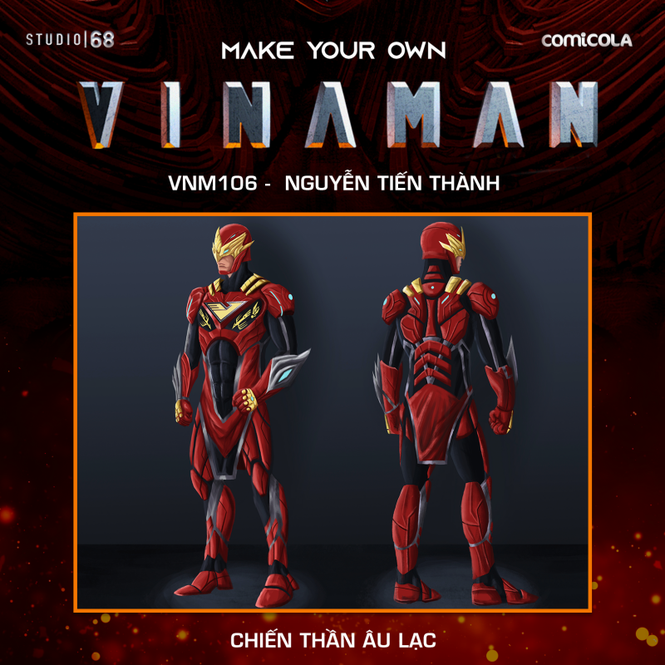 Top 25 thiết kế trang phục siêu anh hùng VINAMAN, thế này gia nhập Avengers cũng được nhỉ - ảnh 3
