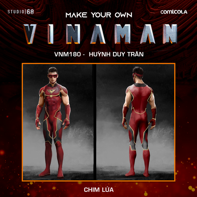 Top 25 thiết kế trang phục siêu anh hùng VINAMAN, thế này gia nhập Avengers cũng được nhỉ - ảnh 13