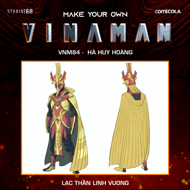 Top 25 thiết kế trang phục siêu anh hùng VINAMAN, thế này gia nhập Avengers cũng được nhỉ - ảnh 23