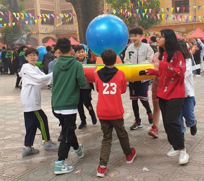 Teen THCS Nguyễn Tri Phương trải nghiệm vô vàn điều thú vị tại Lễ hội Vũ Khúc Xanh đón Tết - ảnh 6
