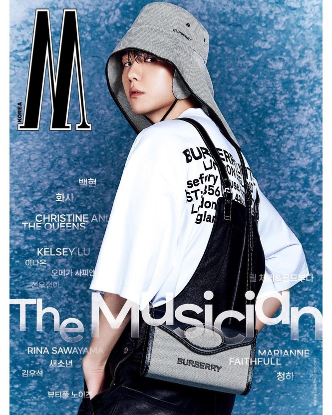Tạp chí W Hàn tung bìa số tháng 3, Baekhyun (EXO) thì rõ rồi nhưng idol nữ mới thực sự là ẩn số - ảnh 1
