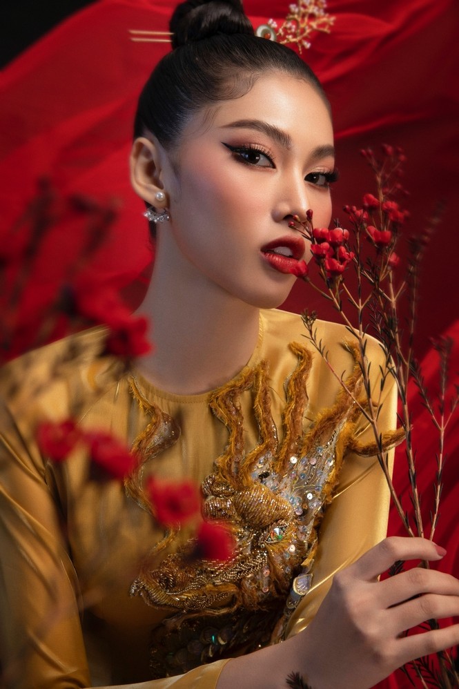 Nhìn bản phác thảo quốc phục của Á hậu Ngọc Thảo, dự đoán thành phẩm sẽ vô cùng hoành tráng - ảnh 6