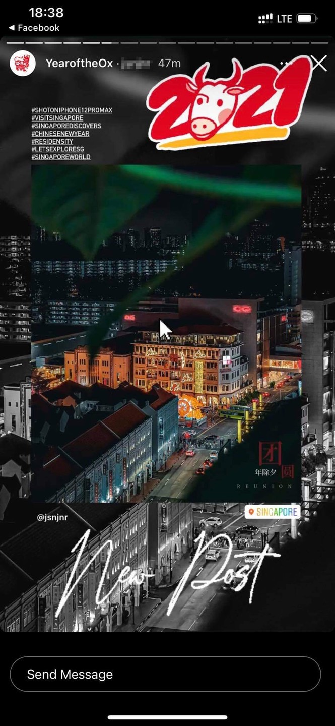 Cùng Instagram ngắm Tết muôn nơi qua hiệu ứng story “Tết Tân Sửu” - ảnh 6