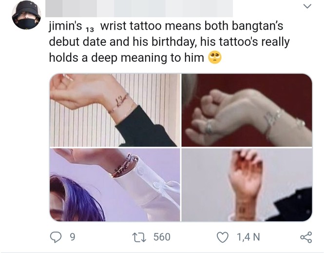 Jimin (BTS) để lộ hình xăm mới khiến ARMY “đừng ngồi không yên” - ảnh 4