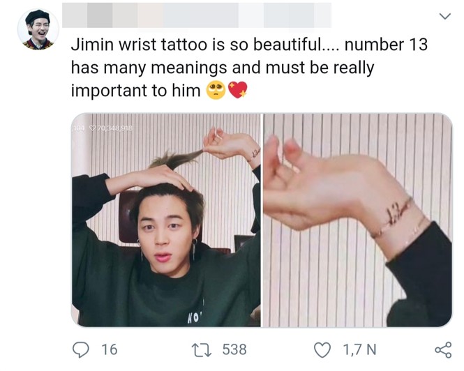 Jimin (BTS) để lộ hình xăm mới khiến ARMY “đừng ngồi không yên” - ảnh 3