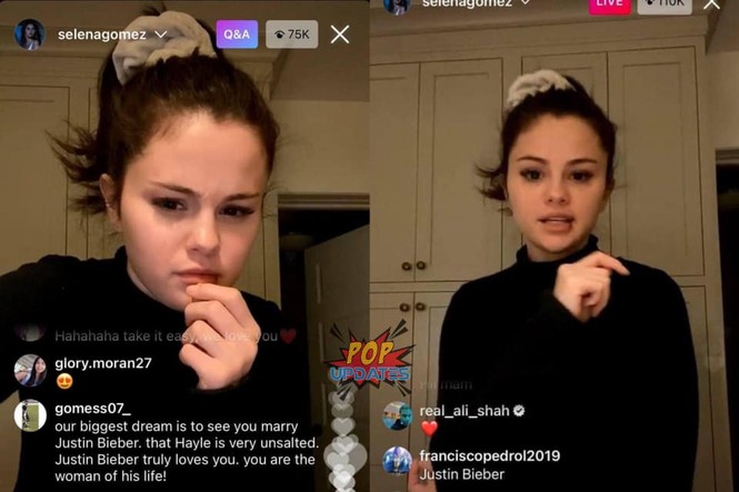 Selena Gomez đang hào hứng livestream phải tắt vội vì netizen liên tục réo tên Justin Bieber - ảnh 2