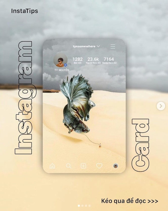Hướng dẫn cách tạo Instagram Card, trend chỉnh ảnh đang hot nhất mạng xã hội - ảnh 1