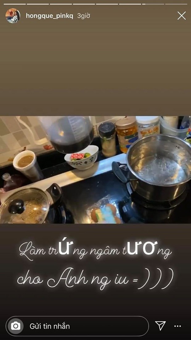 Công khai hẹn hò với Huỳnh Anh chưa bao lâu, Hồng Quế đã ẩn ý về chuyện bị phản bội? - ảnh 1