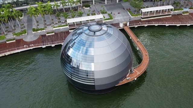 Apple sắp khai trương cửa hàng nổi giữa biển tại Singapore, diện tích khoảng 17 nghìn m2 - ảnh 3