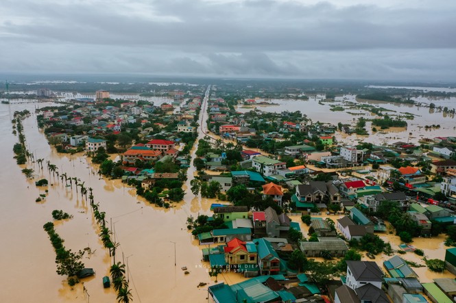 Chùm ảnh Quảng Trị ngập trong