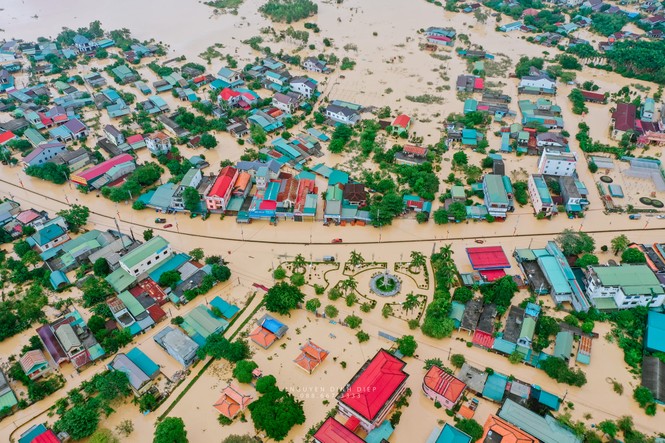 Chùm ảnh Quảng Trị ngập trong