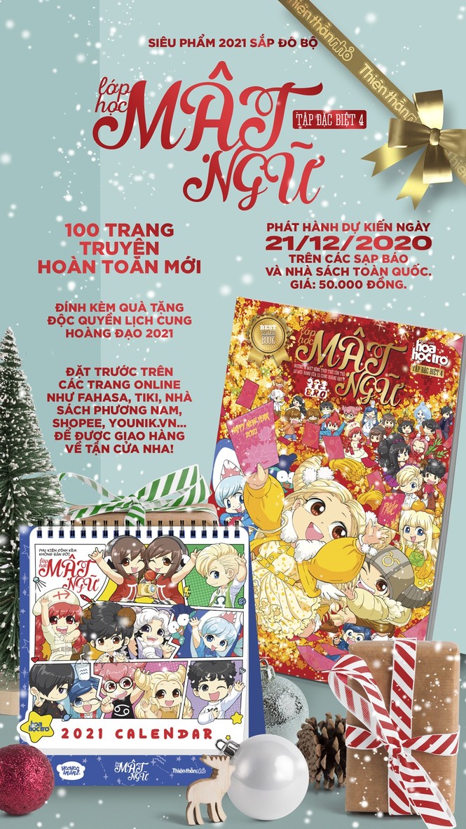 Lớp Học Mật Ngữ tập đặc biệt 4: Bùng nổ những niềm vui mới, tặng lịch để bàn siêu xinh! - ảnh 2