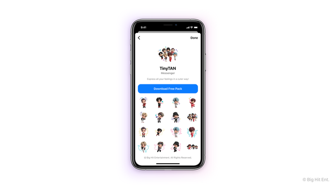 Facebook Messenger và Instagram có thêm giao diện BTS cực xịn xò dành cho các ARMY - ảnh 3