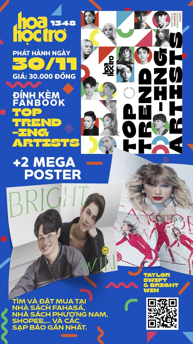 Đón mùa Đông đến cùng Hoa Học Trò 1348, tặng ngay fanbook Top Trending Artists - ảnh 1