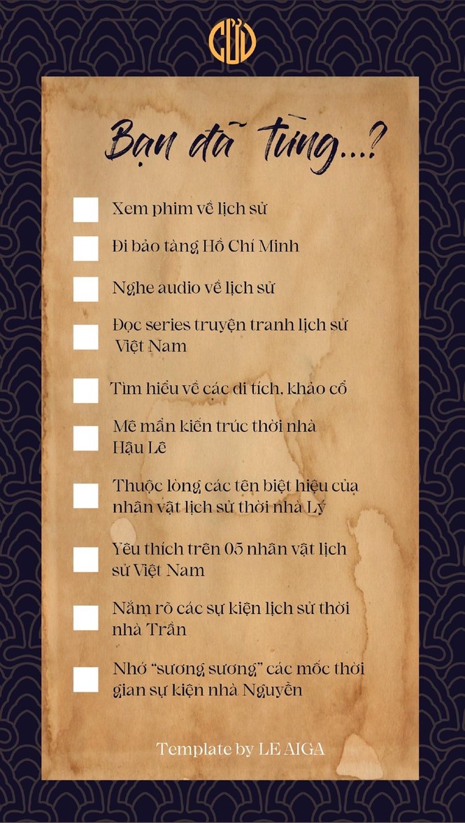Sinh viên Học viện Báo chí và Tuyên truyền lan toả những giá trị lịch sử qua dự án
