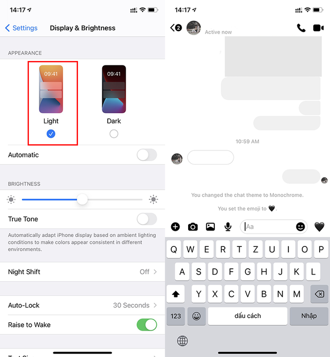 Đổi giao diện Facebook Messenger sang màu đen trắng siêu đẹp, bạn biết cách chưa? - ảnh 4