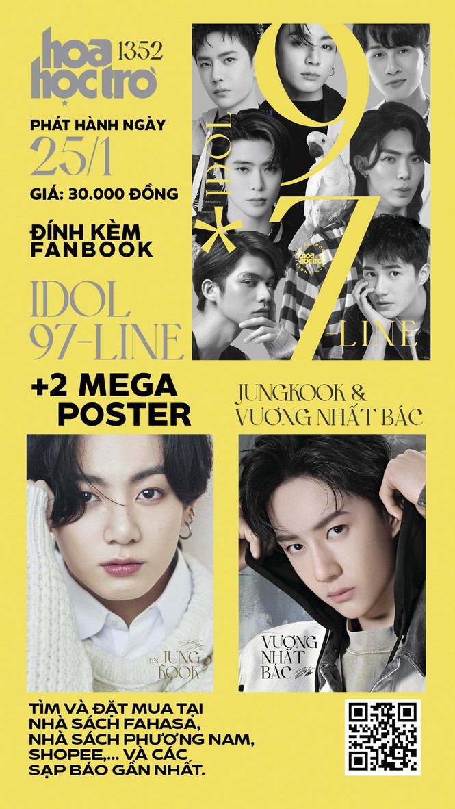 Hoa Học Trò 1352: Sải bước tiến vào năm mới, nhận ngay fanbook khổ lớn Idol 97-Line - ảnh 1